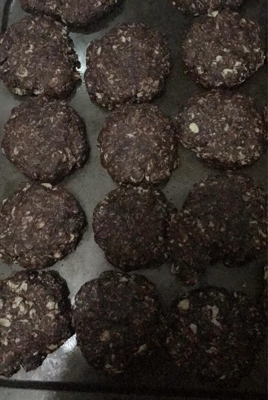 可可燕麦高纤大Cookie（无蛋无奶减肥零食）