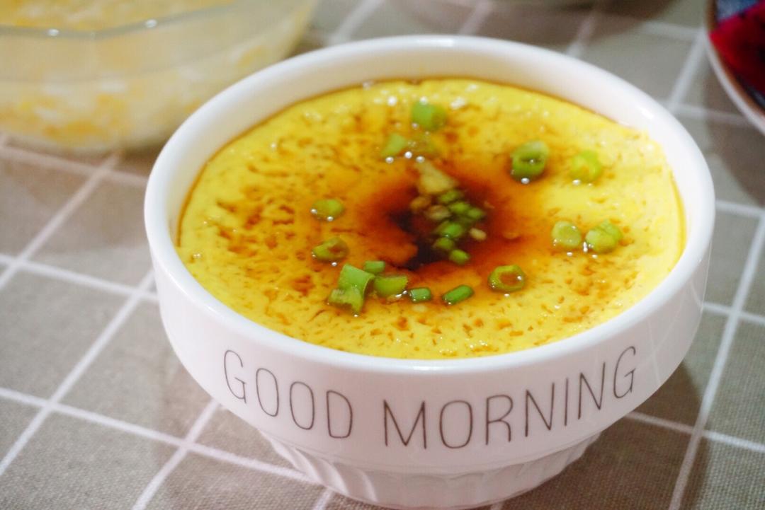 蒸蛋羹 Steamed Egg Pudding