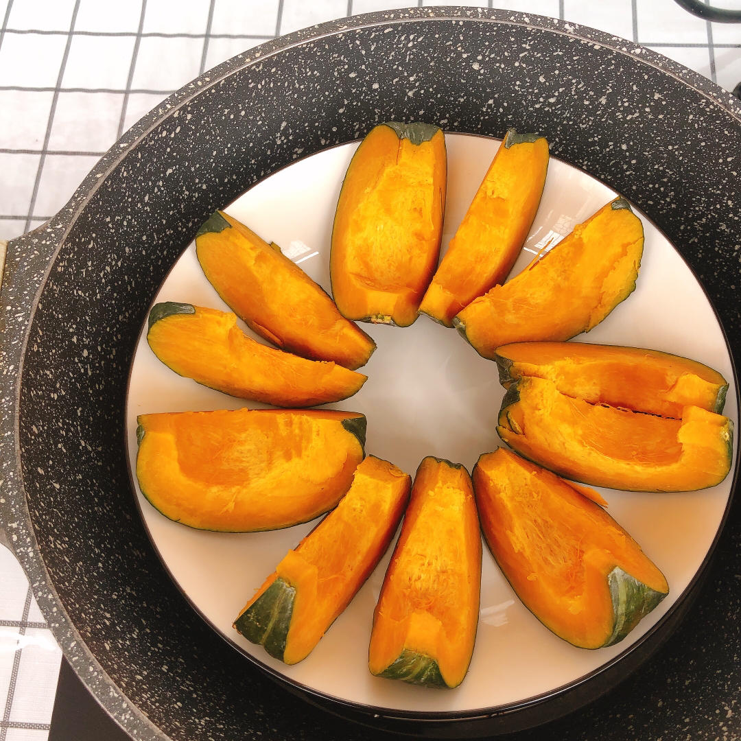 营养早餐蒸贝贝小南瓜