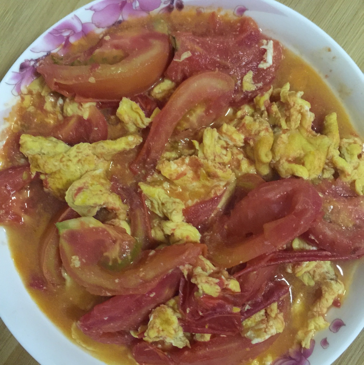 西红柿炒鸡蛋