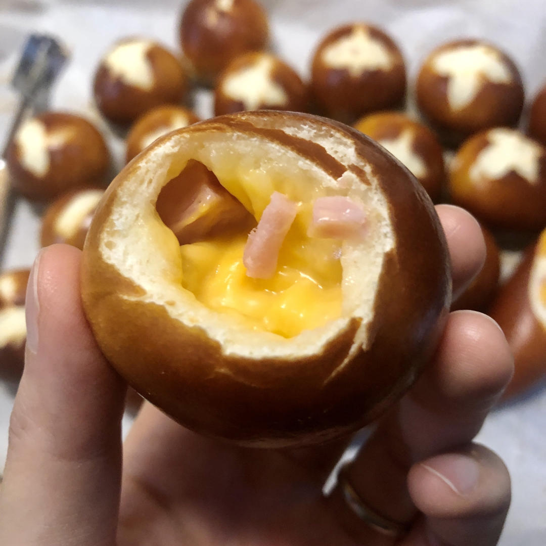 碱水小丸子（超可爱好操作的碱水面包）
