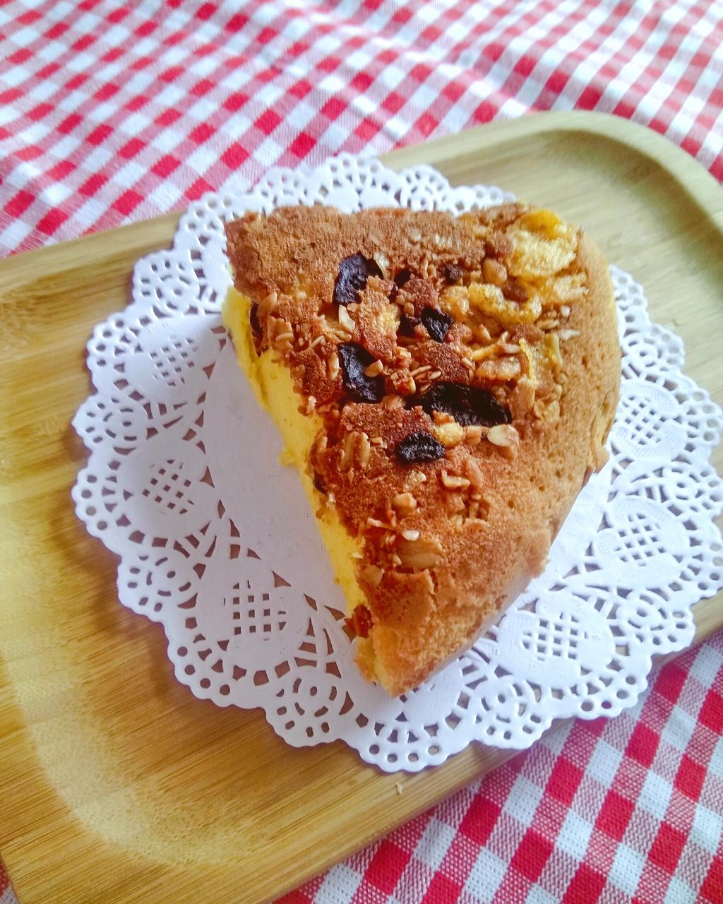 香蕉蔓越莓电饭锅蛋糕