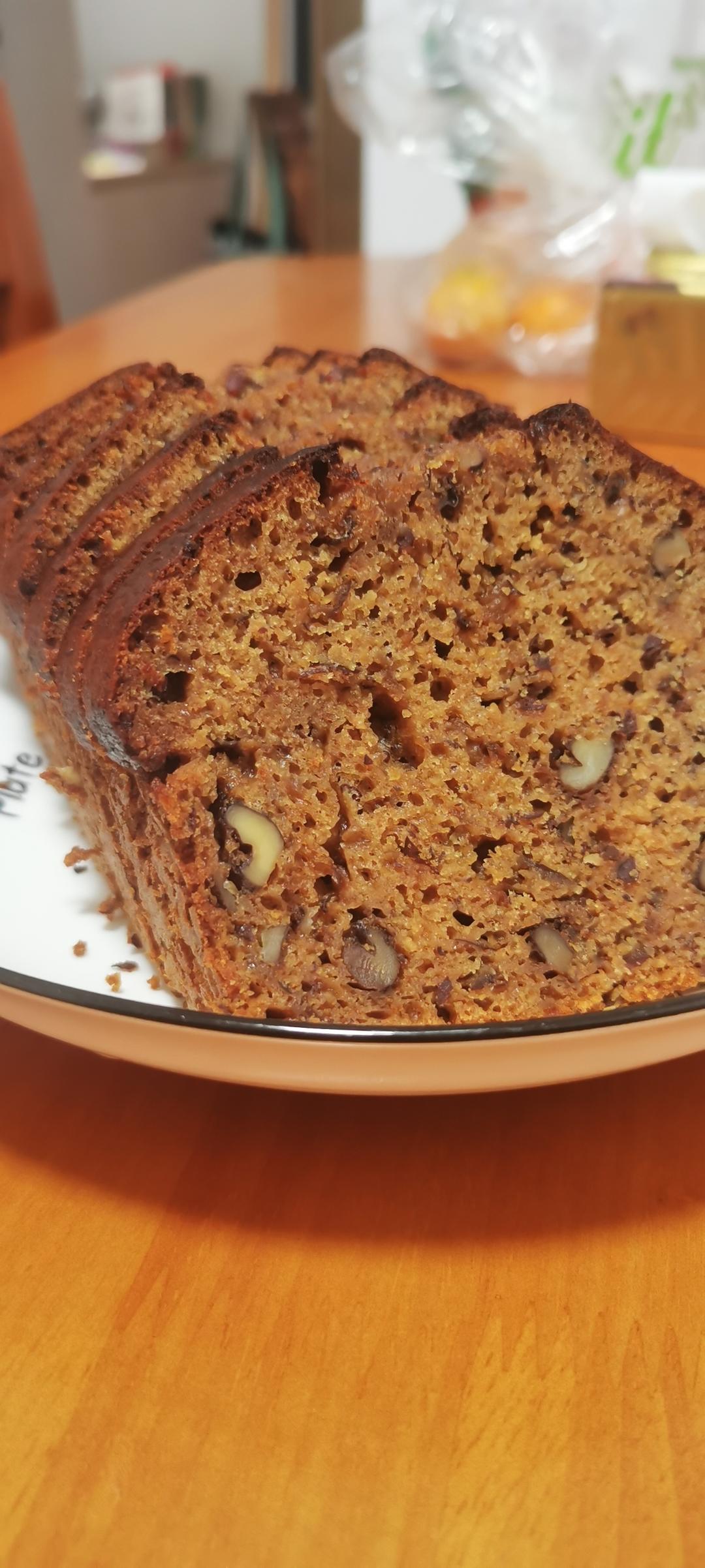 山姆同款｜枣泥核桃蛋糕（低油低糖版）