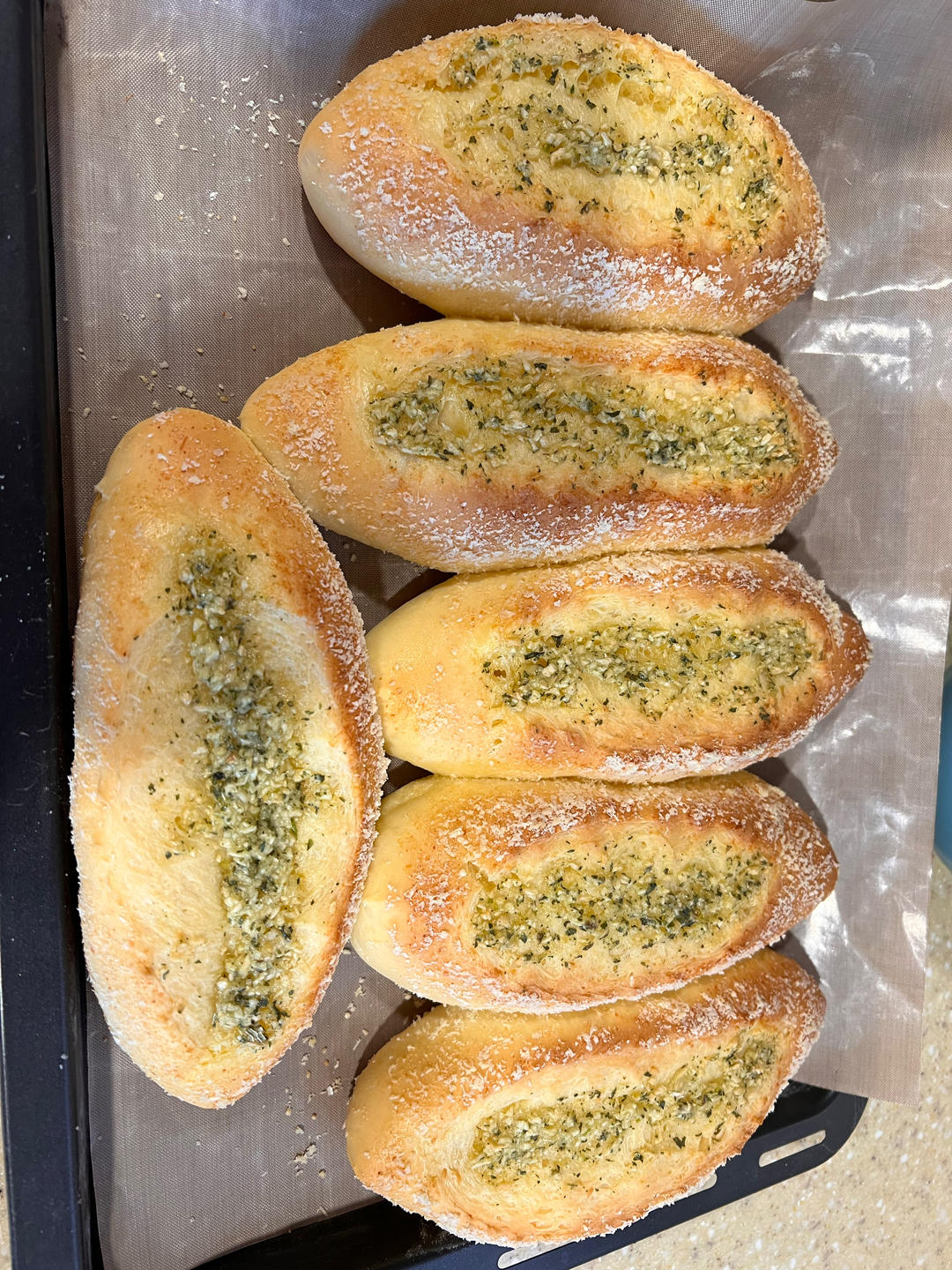 复刻山姆蒜香乳酪软法面包