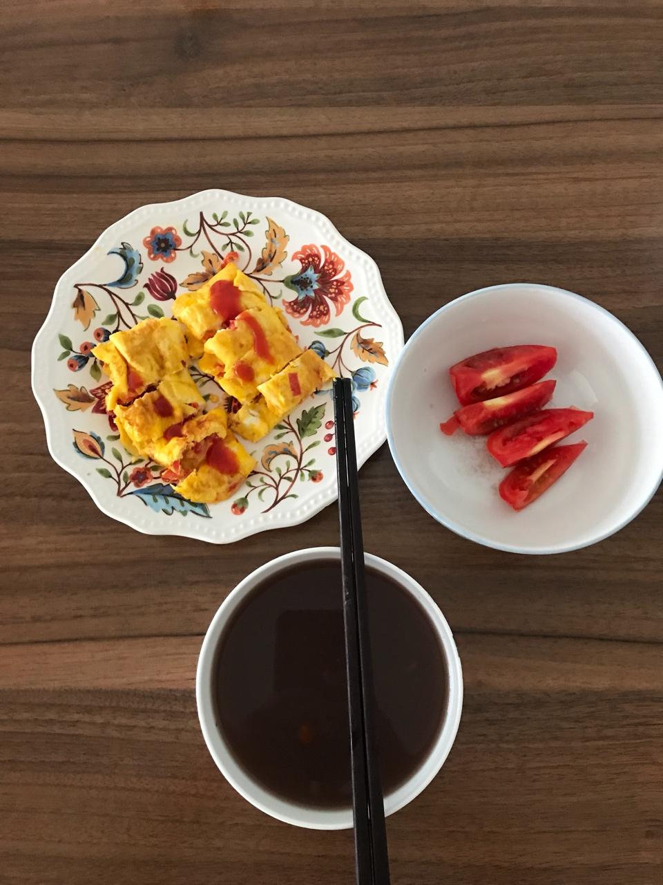 西红柿厚蛋烧