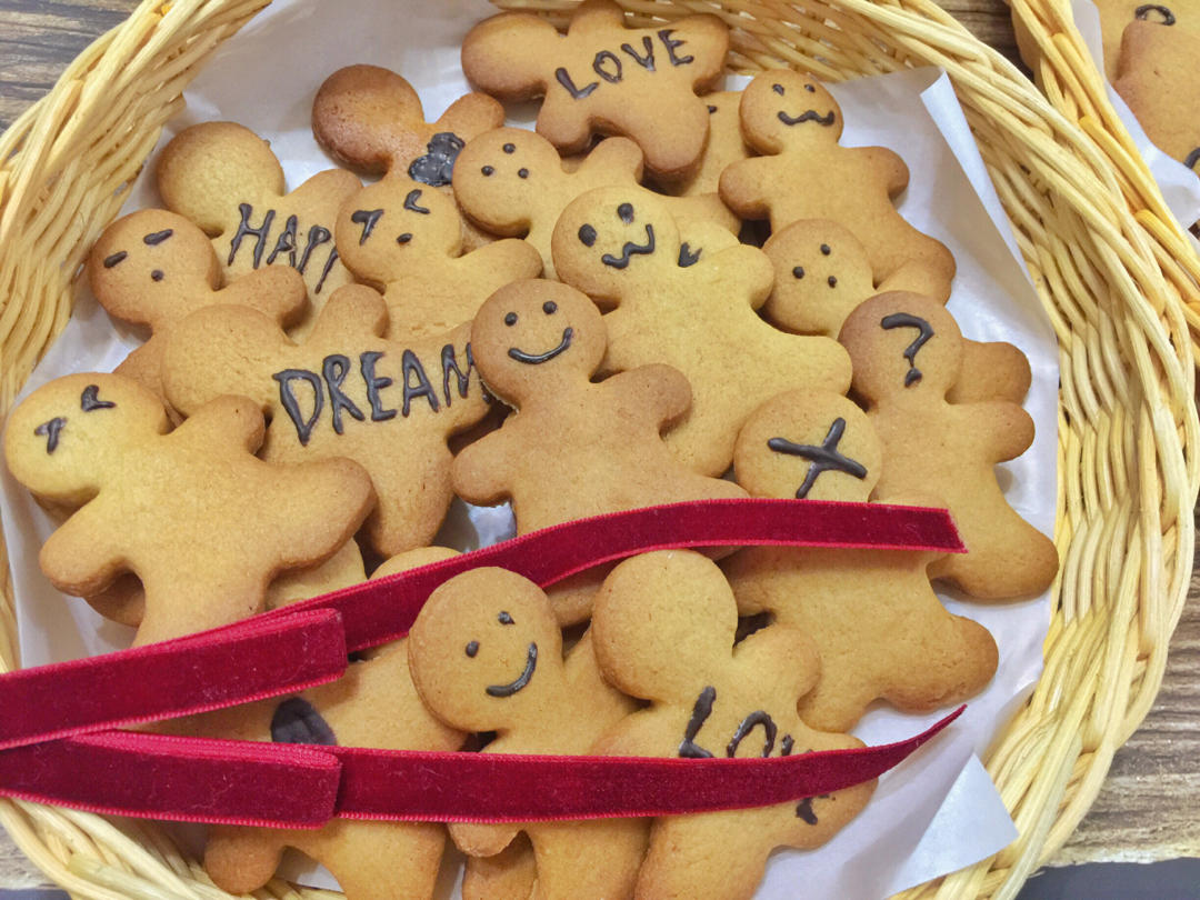 【圣诞】法式姜饼人饼干~姜糖饼干