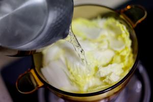 干贝白菜冻豆腐汤【减脂食谱】的做法 步骤5