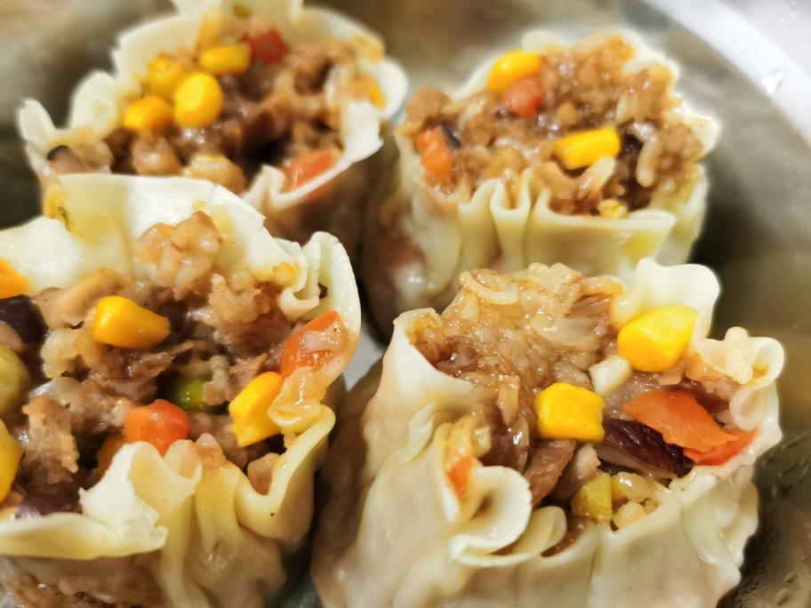 烧卖的家常做法（饺子皮版）