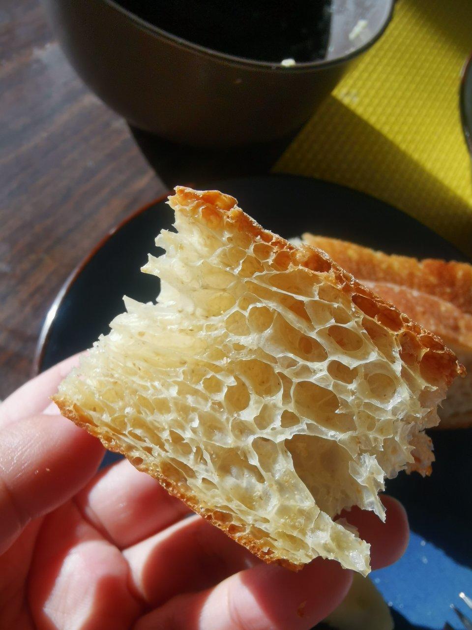 100%含水量的Ciabatta夏巴达夏八达