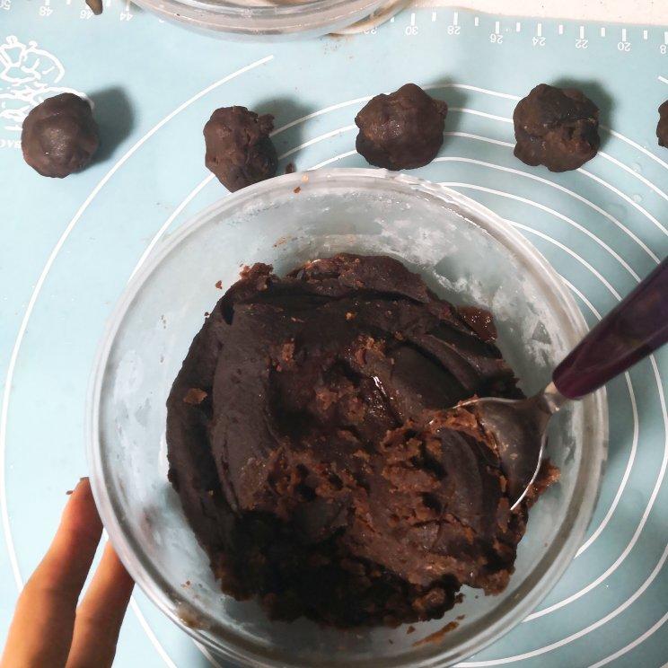 超细腻蛋黄酥豆沙馅