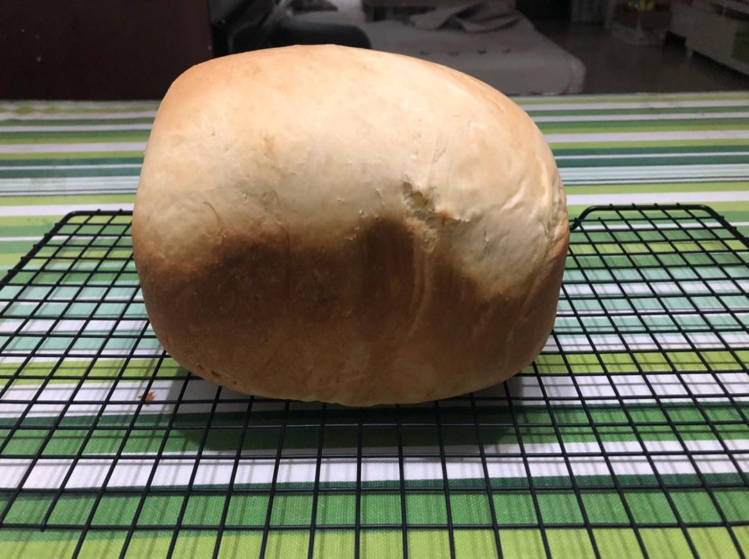 超级好吃的原味面包（面包机版）