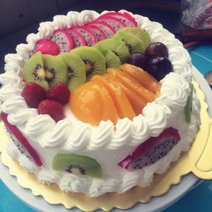 水果生日蛋糕的做法 步骤8