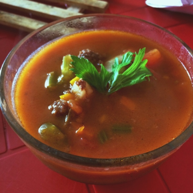 番茄牛肉汤