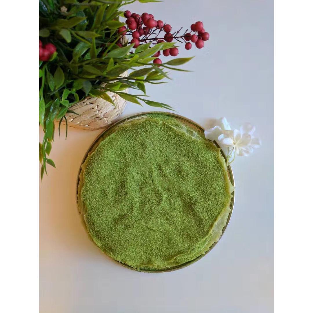 美味的煎蛋糕—抹茶千层蛋糕