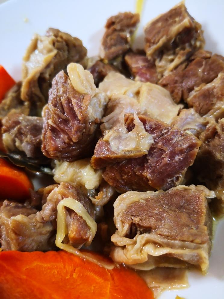 原汁原味压锅牛腩 松下电压力锅