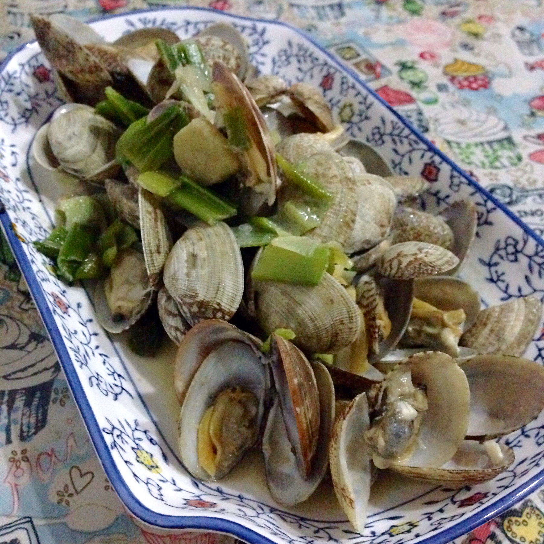 辣炒花蛤 Chilli Cockles