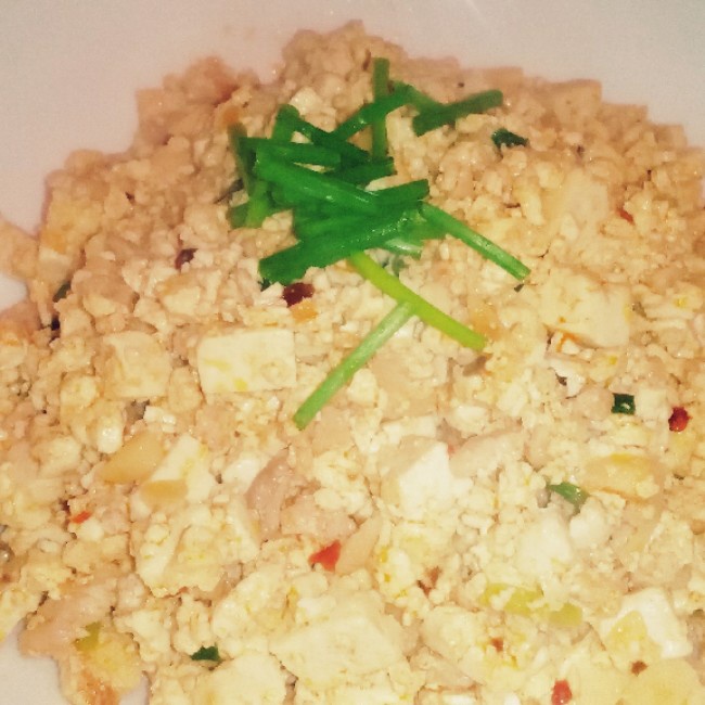 鸡刨豆腐