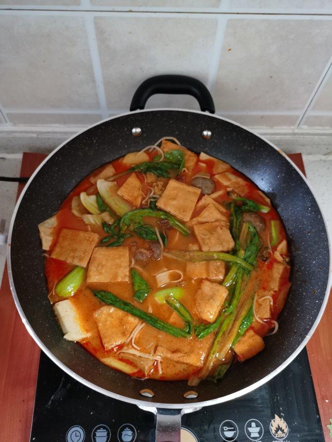 番茄锅底麻辣烫(家庭版两人份)