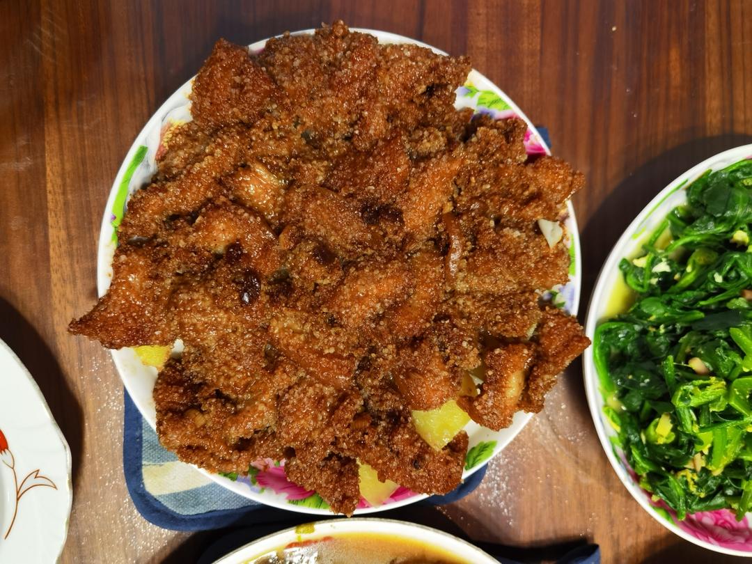 绝绝子！甩饭店几条街的粉蒸肉（粉蒸排骨）