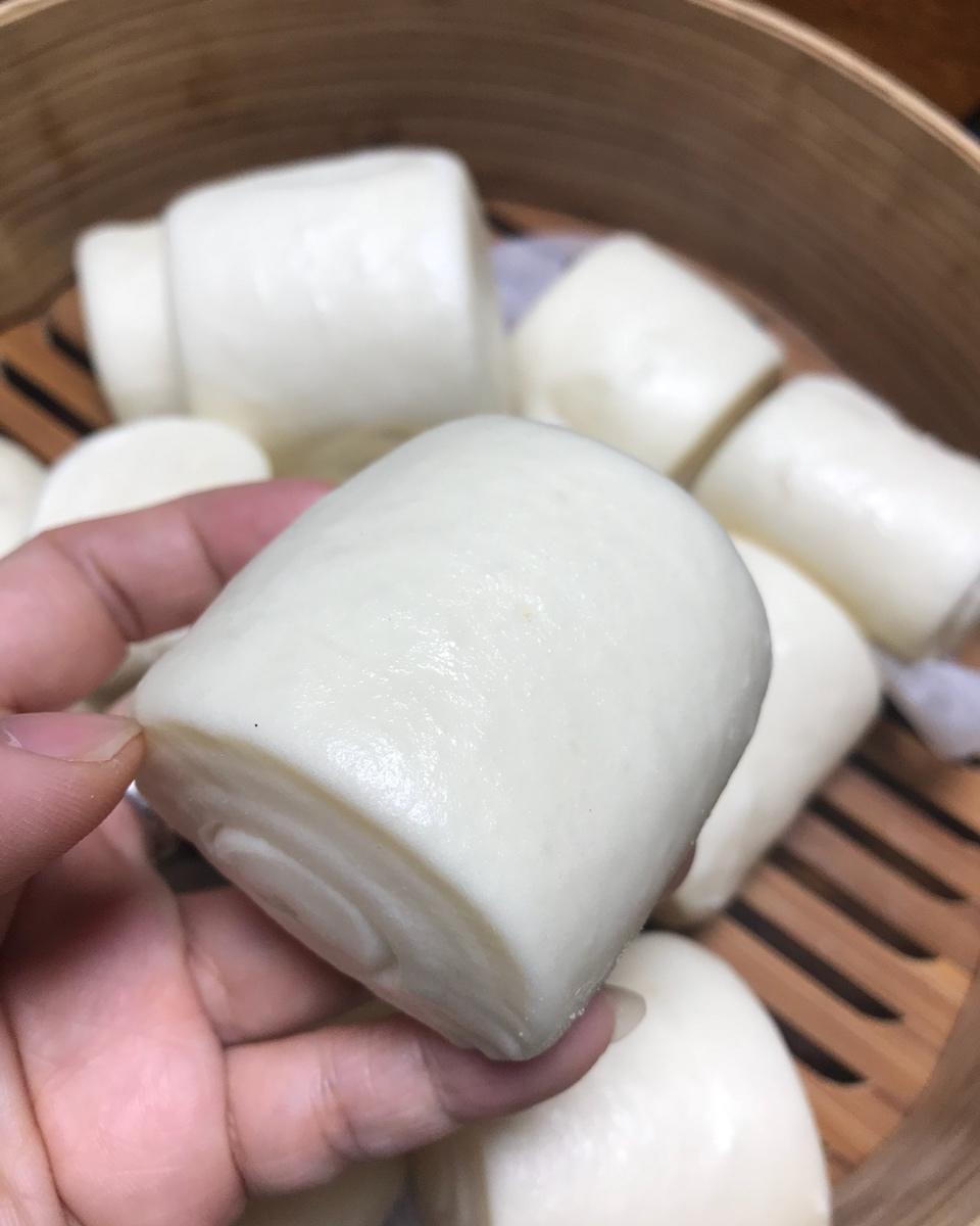 小白也能成功的水光肌牛奶馒头or包子皮（超详细内附小视频）