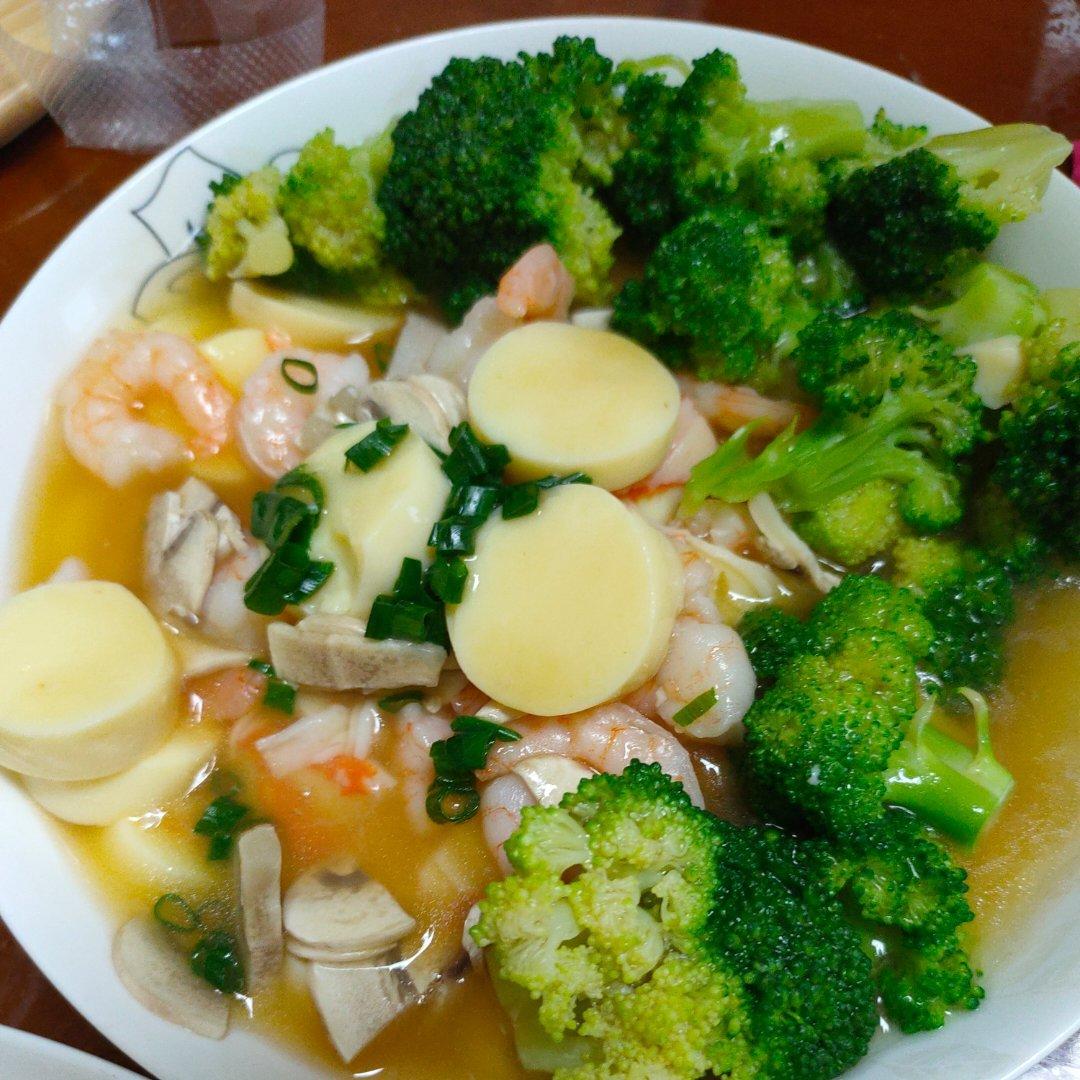 孩子喜欢吃的鲜虾日本豆腐
