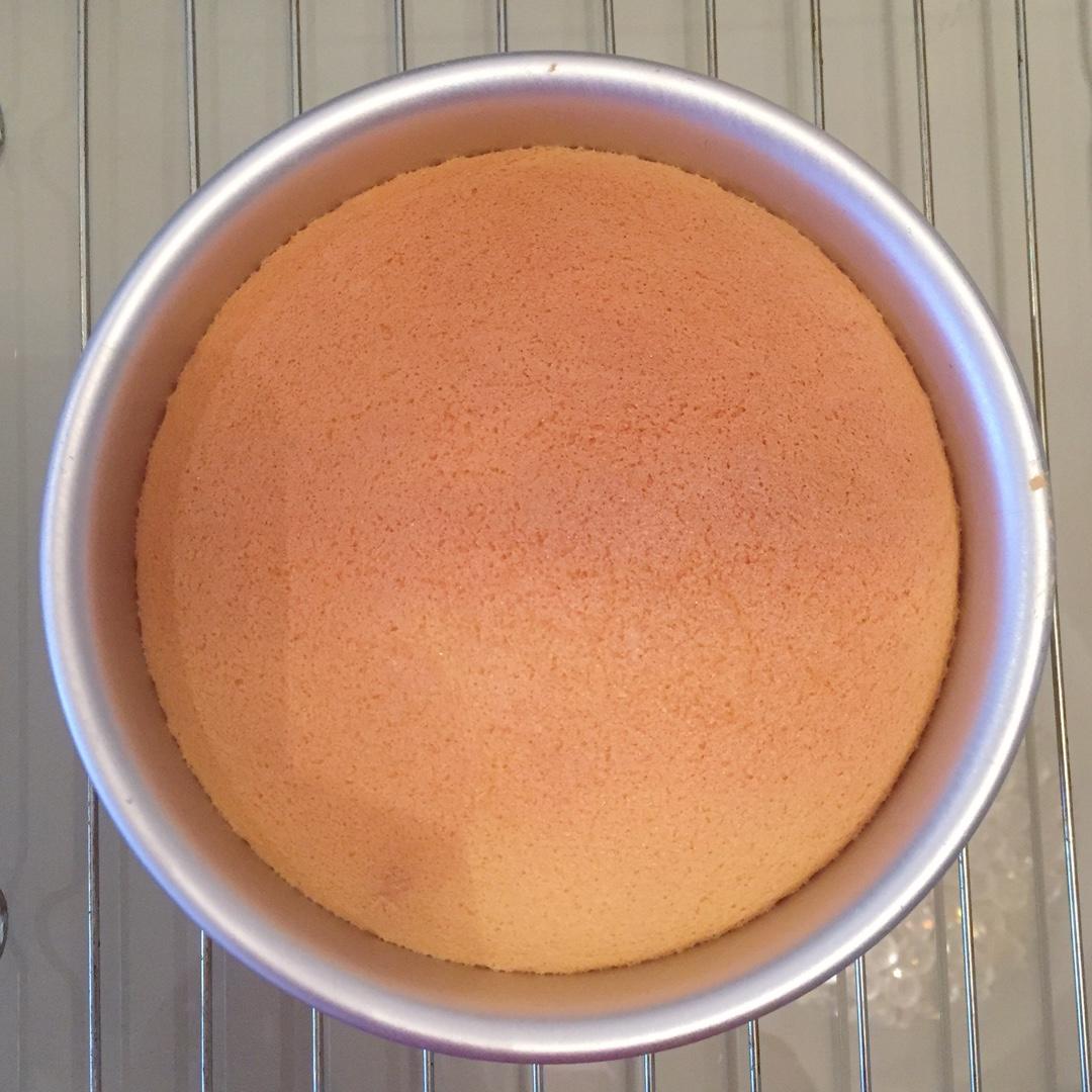 烫面戚风（6寸2蛋）附翻拌视频