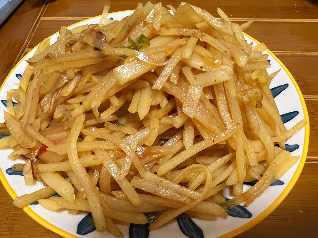 酸辣土豆丝的家常做法 超级下饭