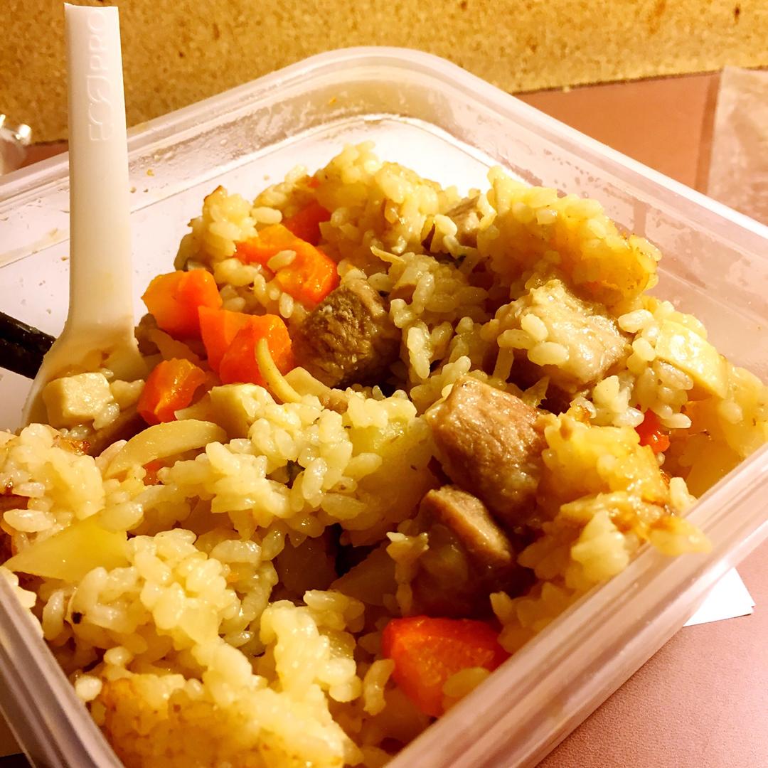电饭锅版排骨焖饭