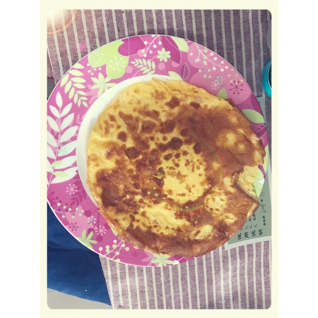 #爱自己，好好吃早餐# 十分钟搞定【芝士蔬菜鸡蛋饼】
