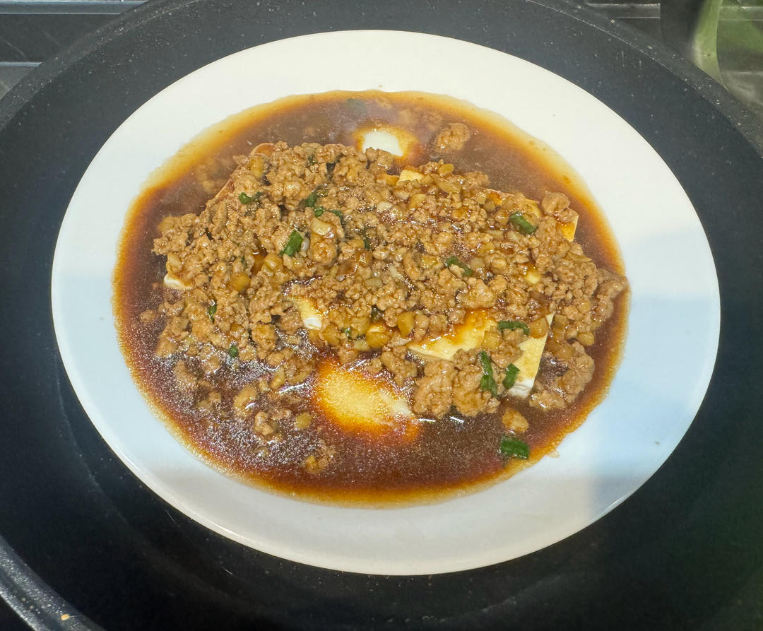好吃到哭泣的米饭杀手肉沫鸡蛋蒸豆腐