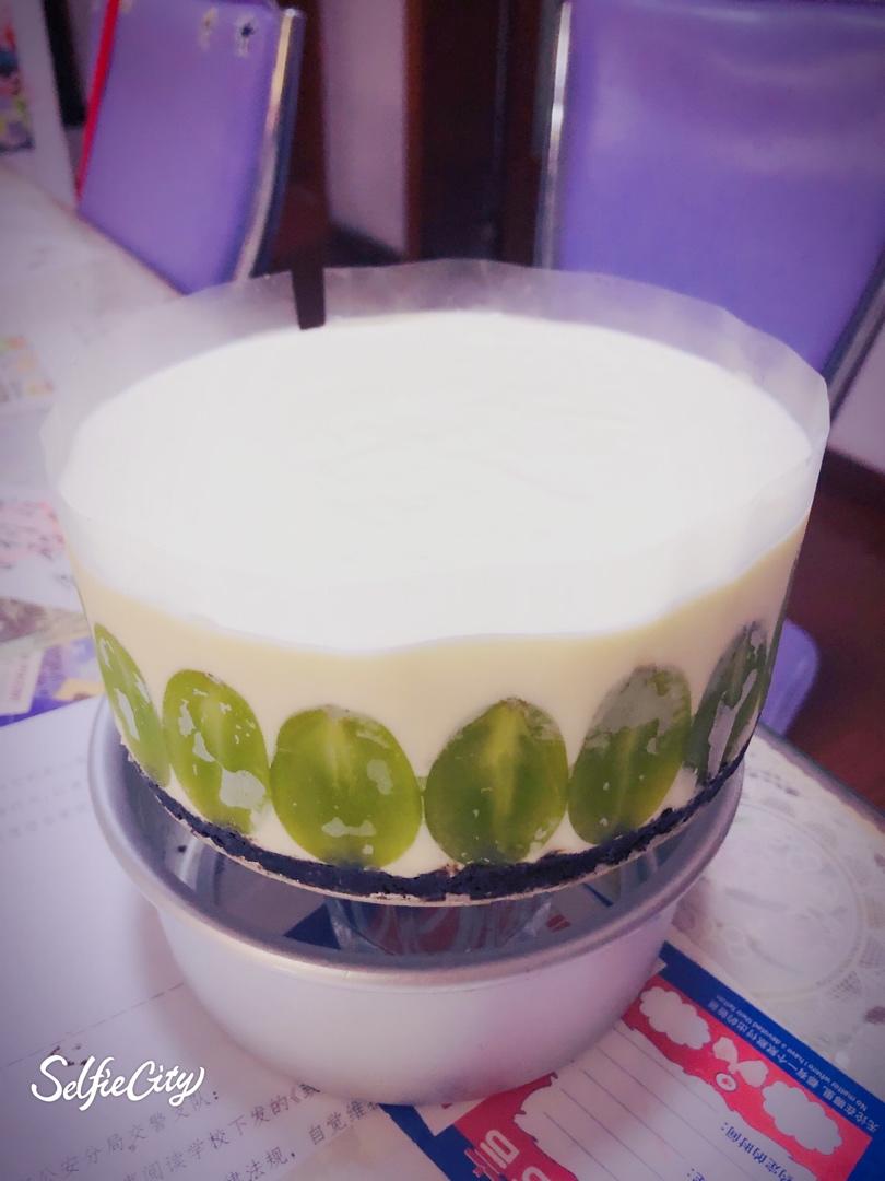 搬运【青提酸奶慕斯蛋糕】—cooking tree