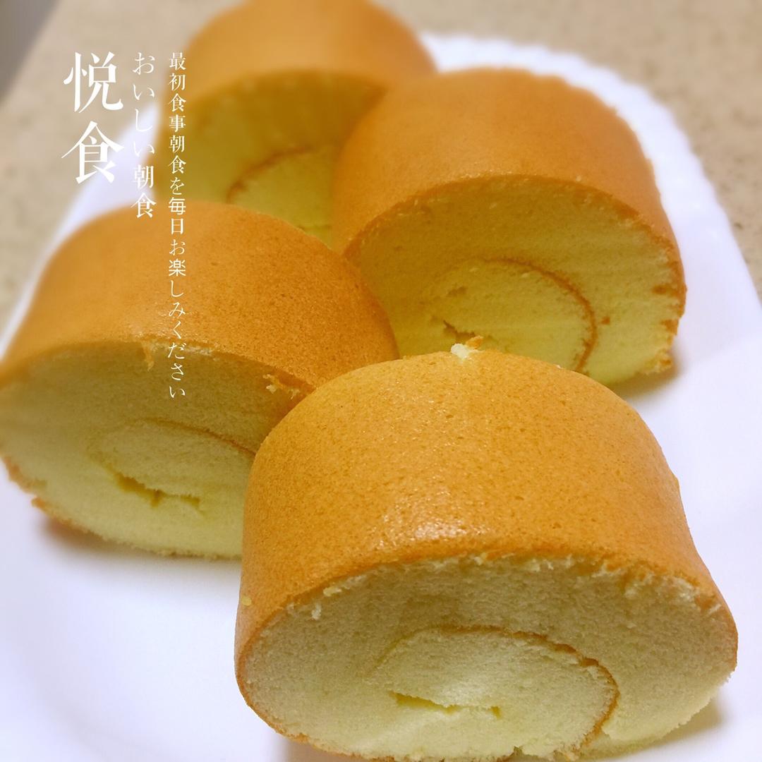 原味蛋糕卷(后蛋法)