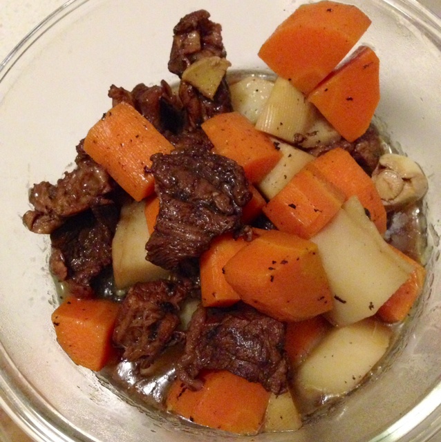 土豆胡萝卜炖牛肉