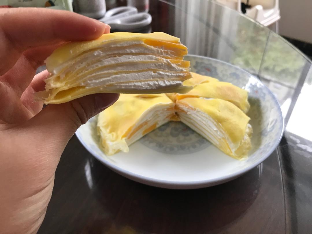 榴莲千层（超软糯蛋皮配方٩( ᐛ )و