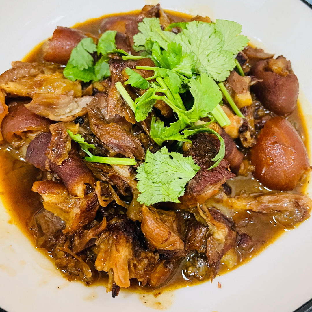 【红烧肘子】（家庭版卤蹄膀）