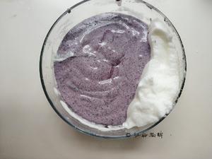 紫薯戚风蛋糕的做法 步骤11