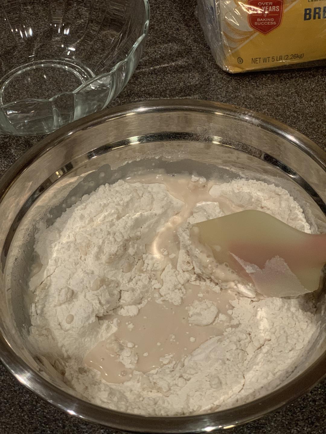 纯奶手撕吐司的做法 步骤1