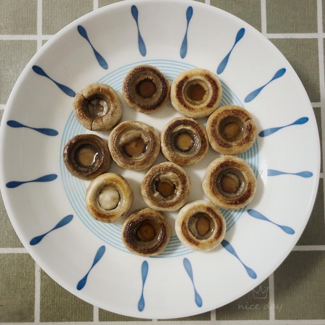 保留最原始鲜味儿的煎口蘑