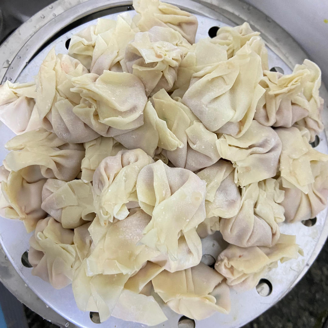 肉不柴的馄饨馅