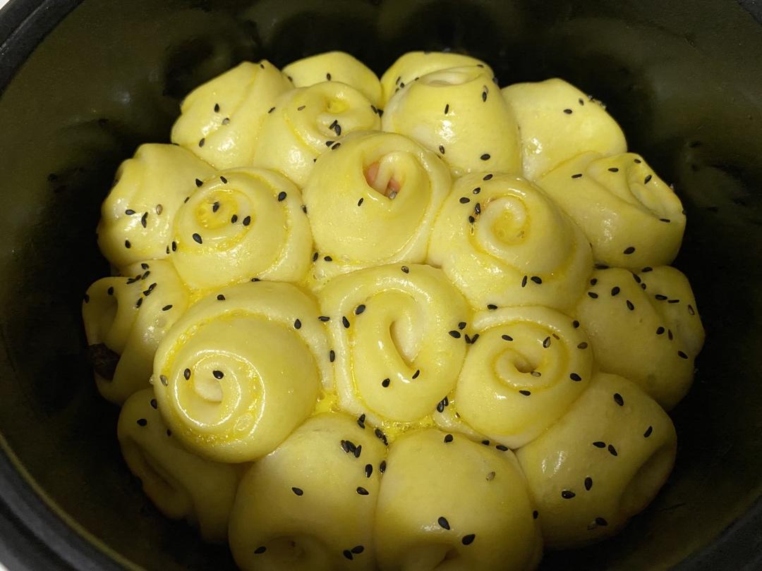 电饭锅蒸面包
