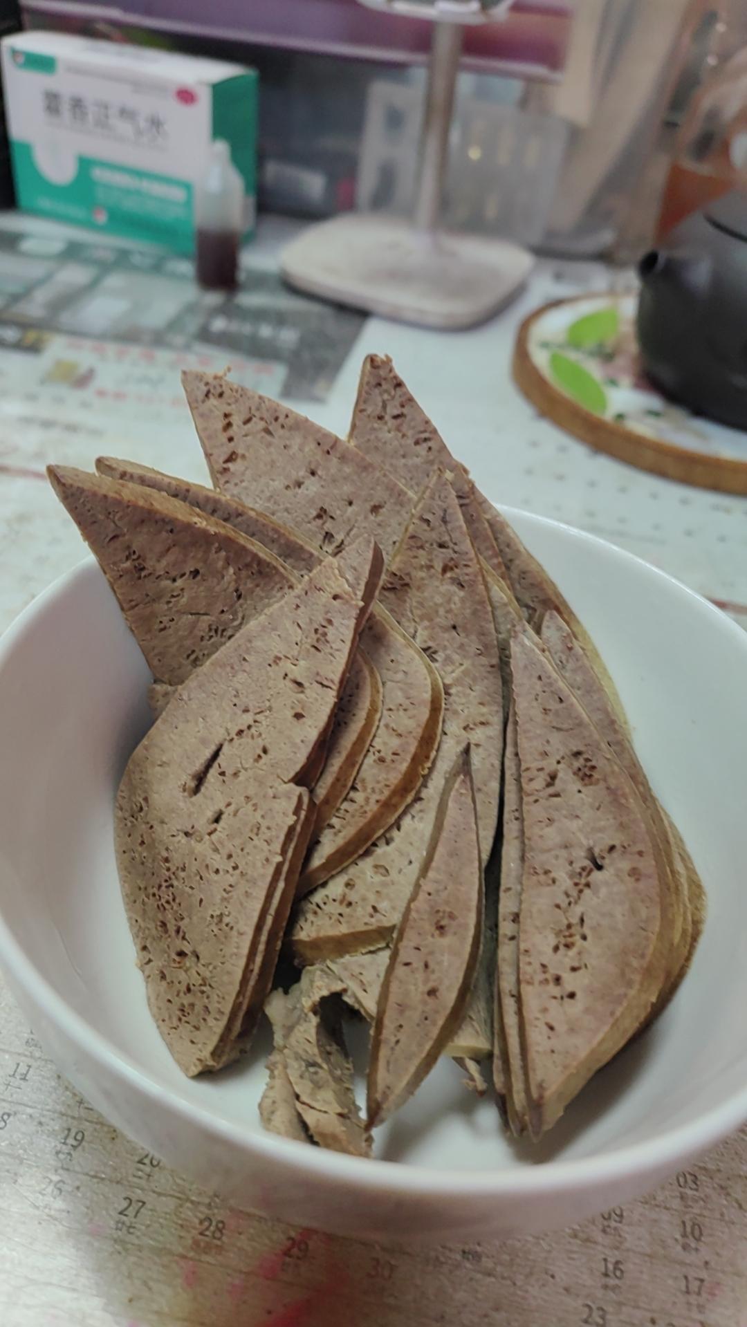 86岁奶奶教的盐水猪肝