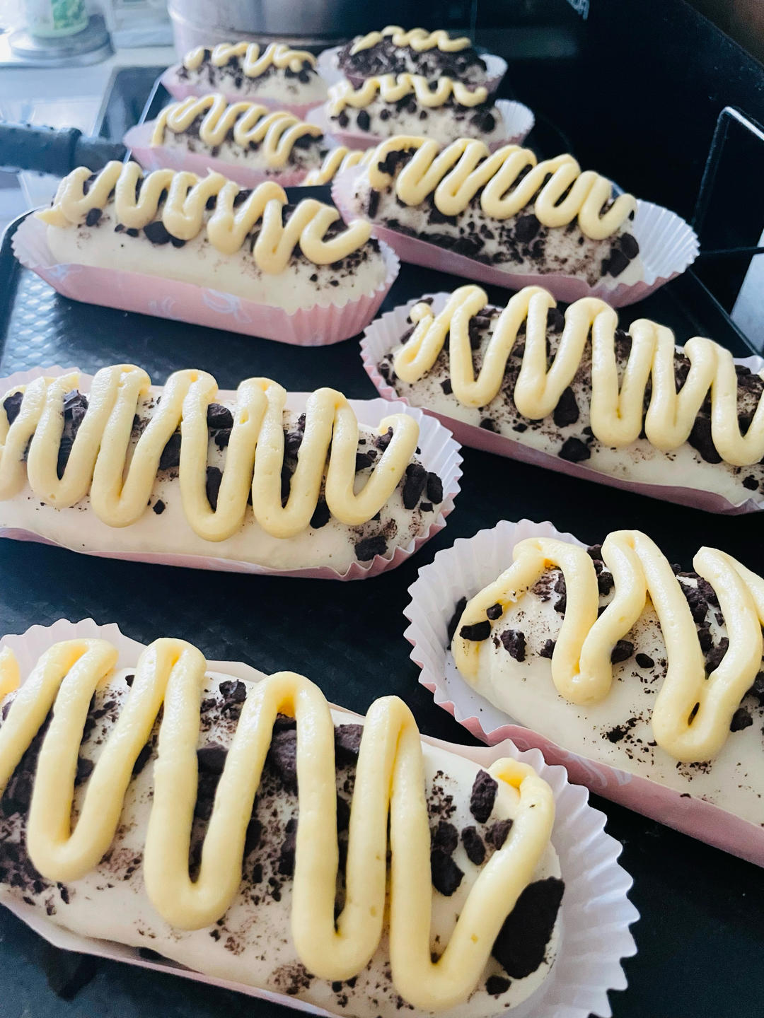 好吃停不下来，奥利奥芝士包