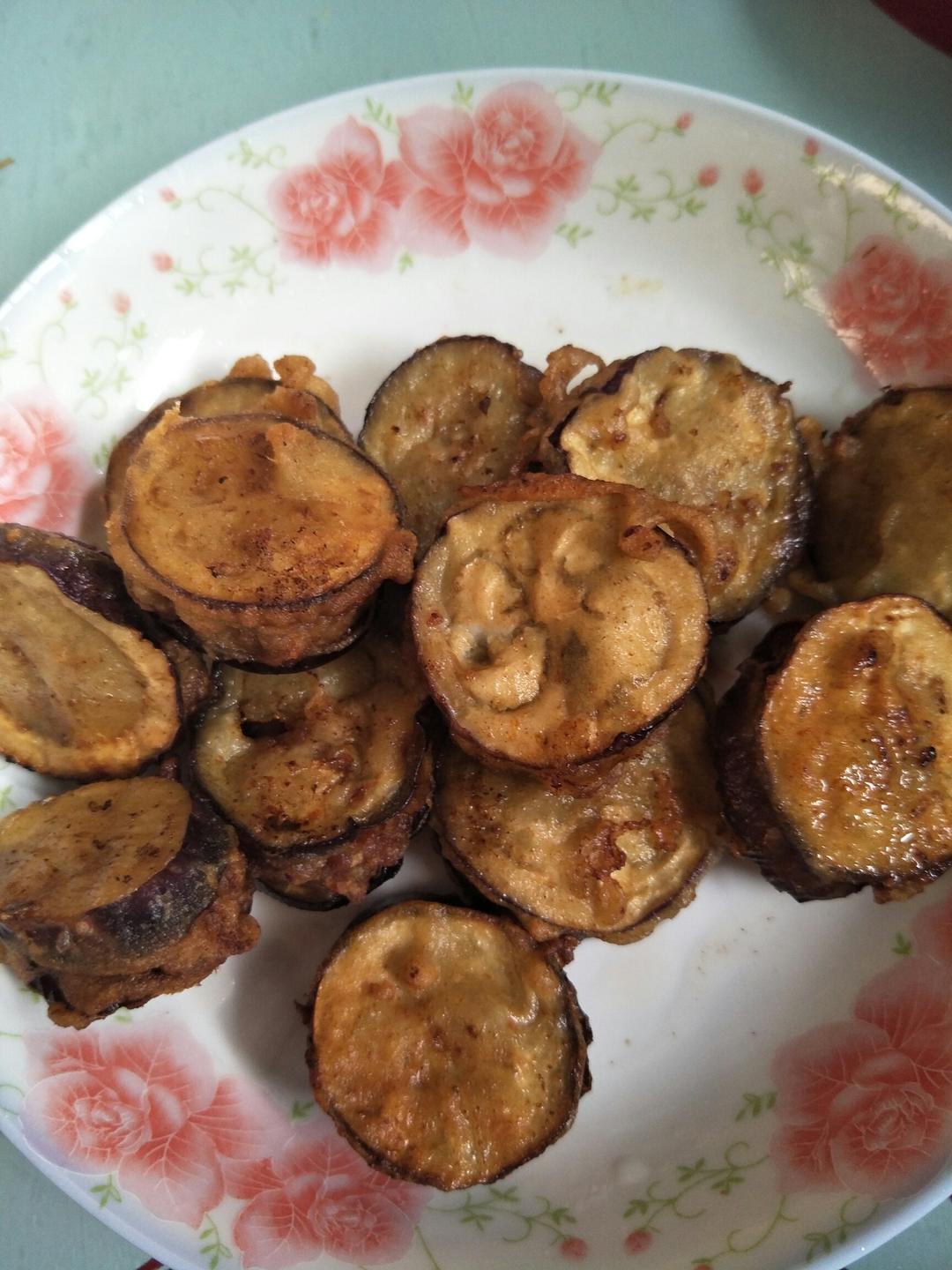 炸茄子盒