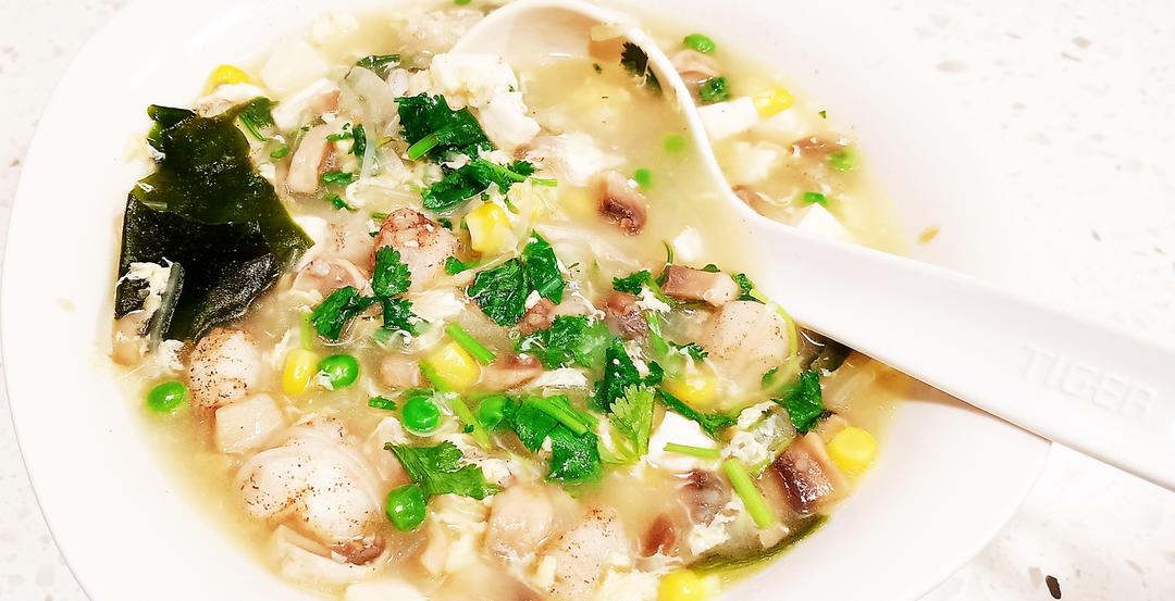 黄油龙利鱼羹汤