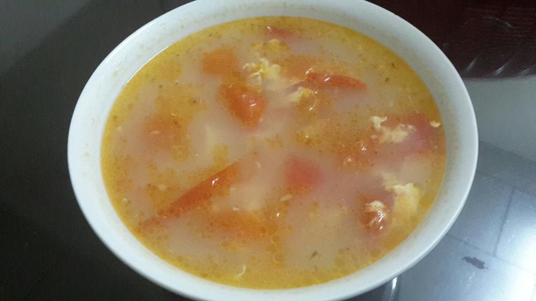 好喝到爆的西红柿鸡蛋汤