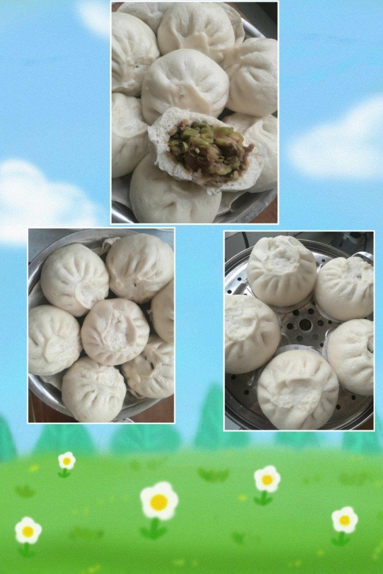 手工包子（肚脐包）
