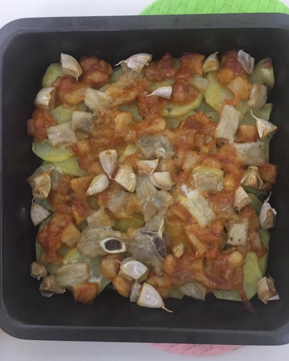 新奥尔良烤鸡腿土豆