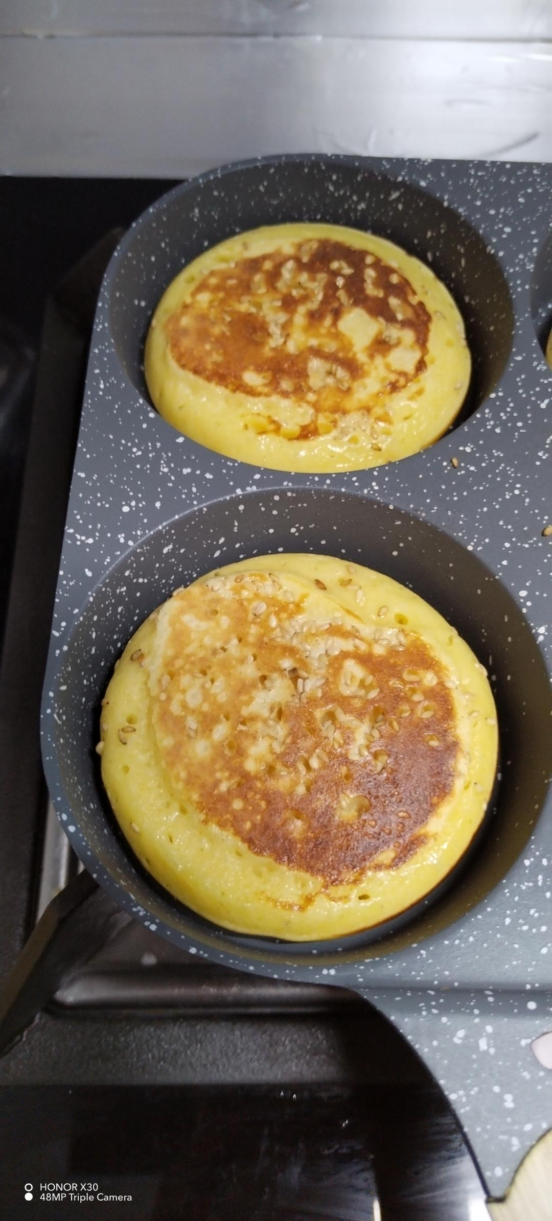 奶香玉米饼（简单易学）