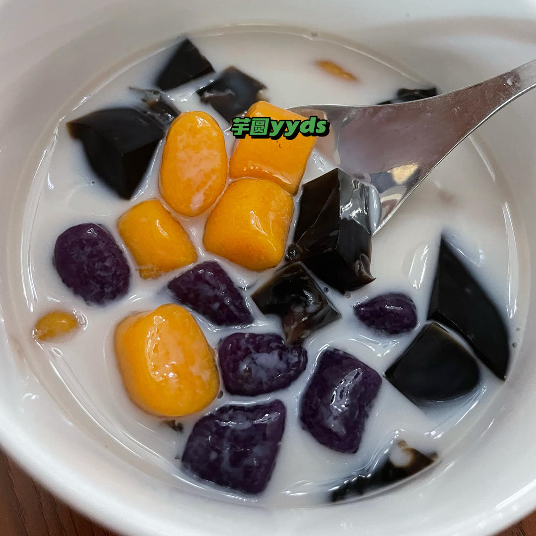 《Tinrry+》Q弹芋圆仙草冻