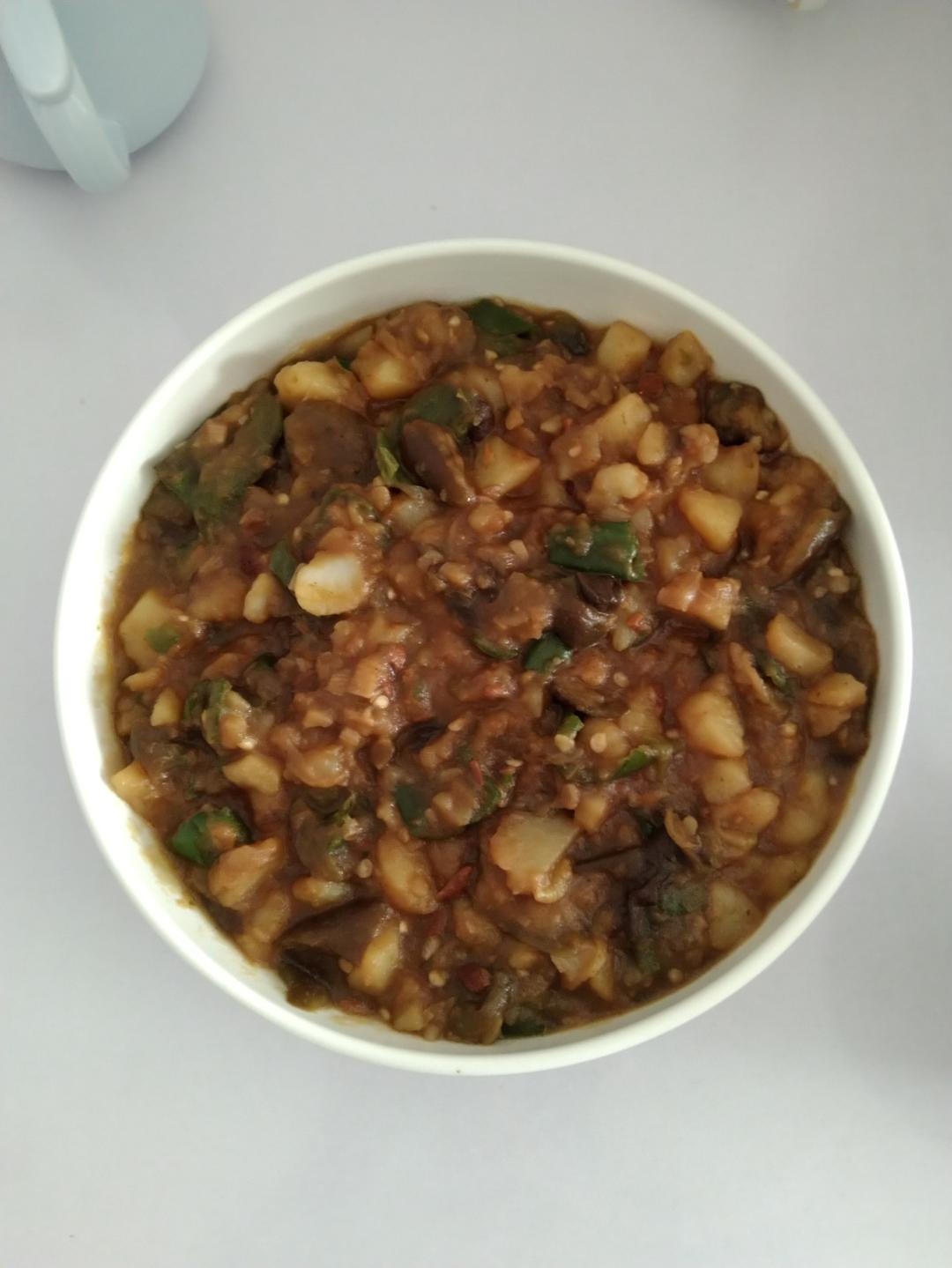 土豆茄子酱